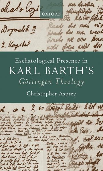ESCHATOLOG PRES BARTH GOTTINGEN THEOL C