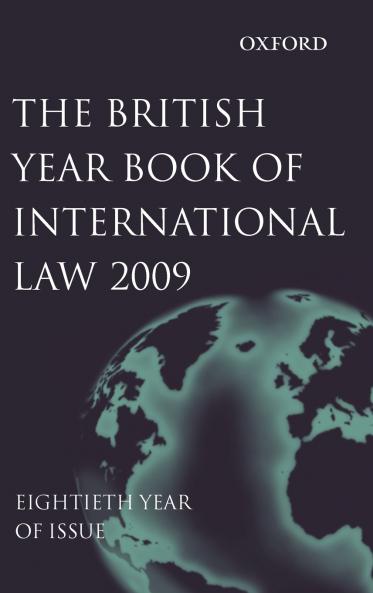 British Year Book of International Law 2009 Volume 80