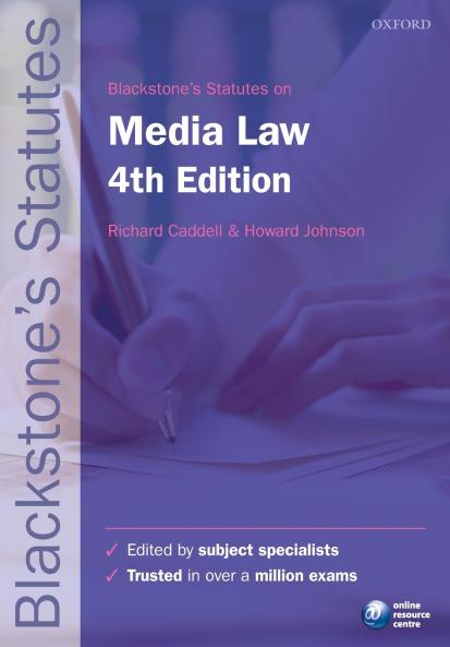 BLACK STAT MEDIA LAW 4E BLSB P