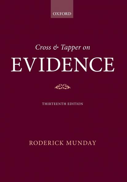 Cross & Tapper on Evidence