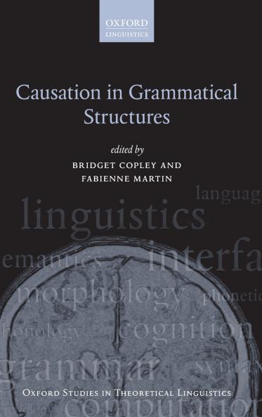 Causation in Grammatical Structures