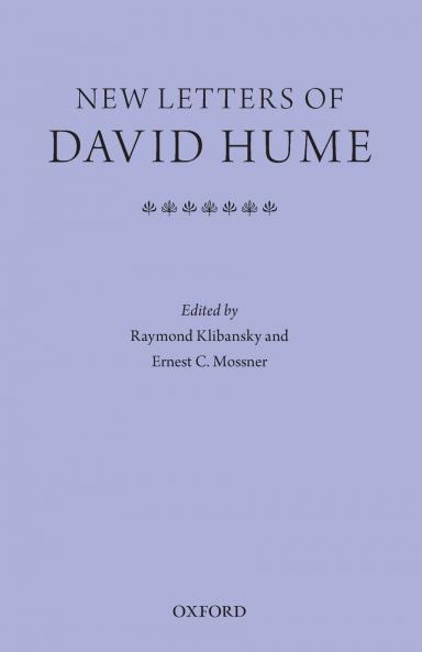 New Letters of David Hume