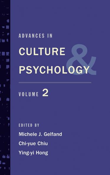 Advances in Culture and Psychology