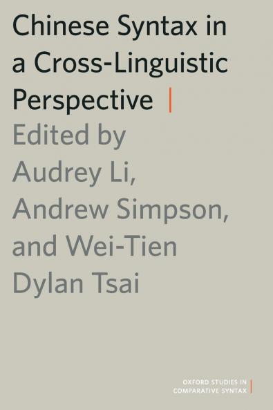 Chinese Syntax in a Cross-Linguistic Perspective