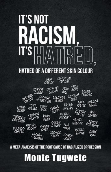 It's Not Racism It's Hatred Hatred of a Different Skin Colour