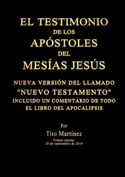 Testimonio de Los Apóstoles del Mesías Jesús