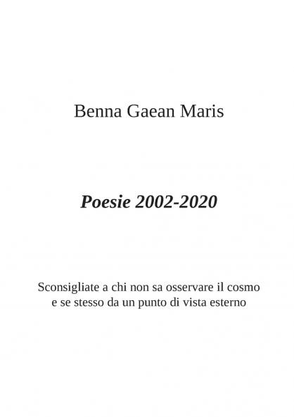 Poesie 2002-2020