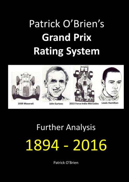 Patrick O'Brien's Grand Prix Rating System