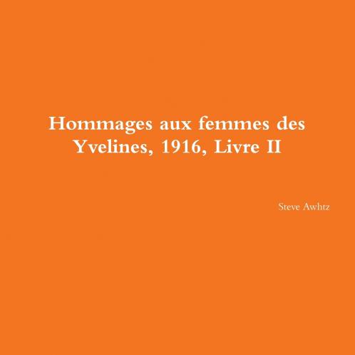 Hommages aux femmes des Yvelines 1916 Livre II