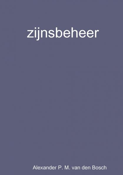 zijnsbeheer