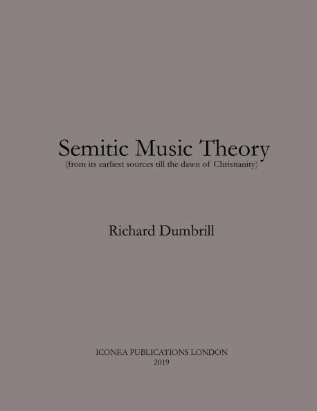 Semitic Music Theory