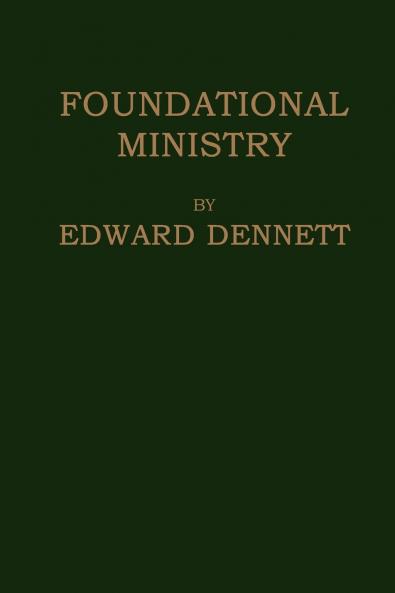 Foundational Ministry