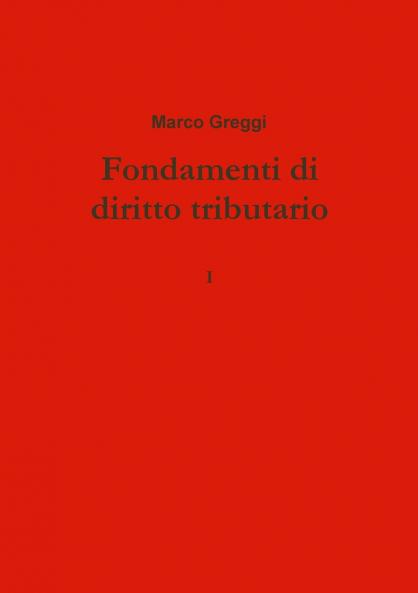 Fondamenti di diritto tributario