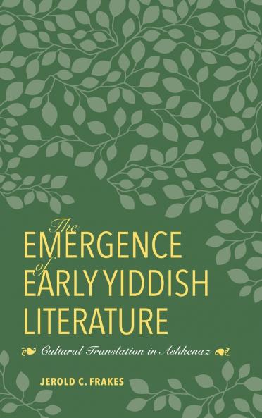 Emergence of Early Yiddish Literature