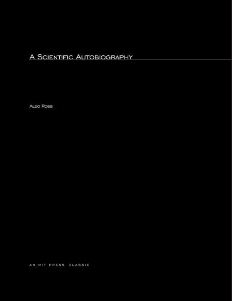 Scientific Autobiography Reissue