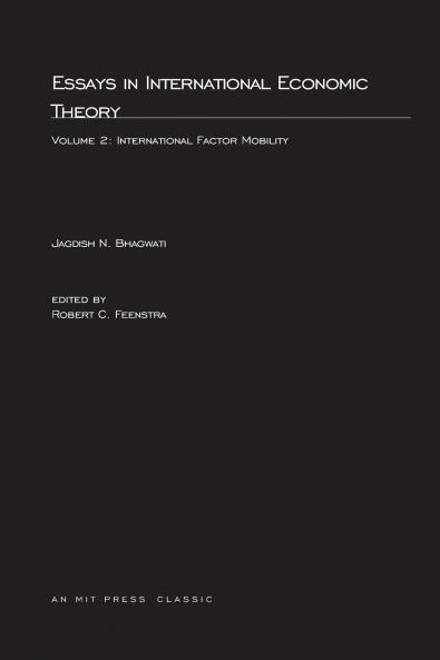 Essays in International Economic Theory Volume 2