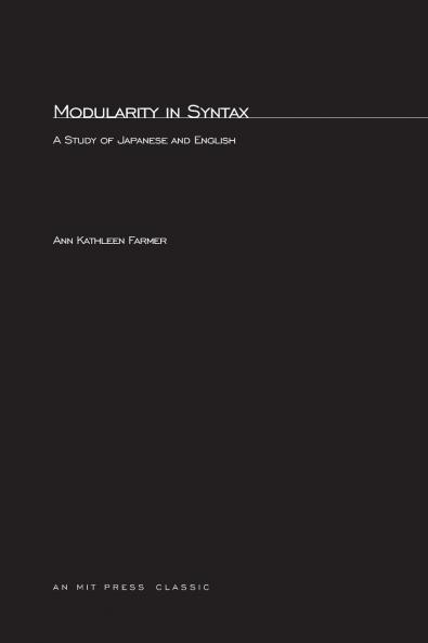 Modularity in Syntax