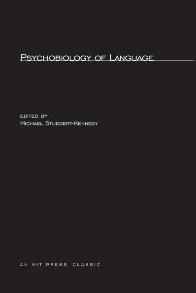 Psychobiology of Language