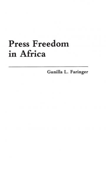 Press Freedom in Africa