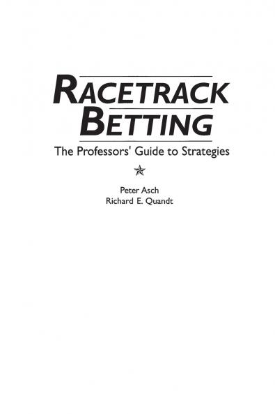 Racetrack Betting