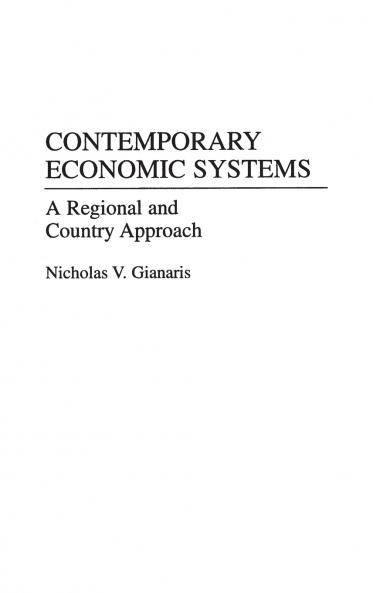 Contemporary Economic Systems