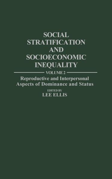 Social Stratification and Socioeconomic Inequality