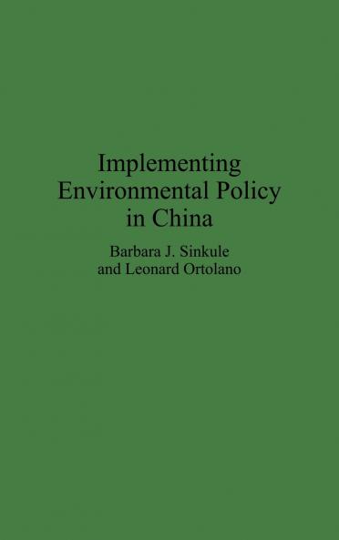 Implementing Environmental Policy in China