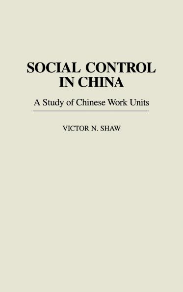 Social Control in China
