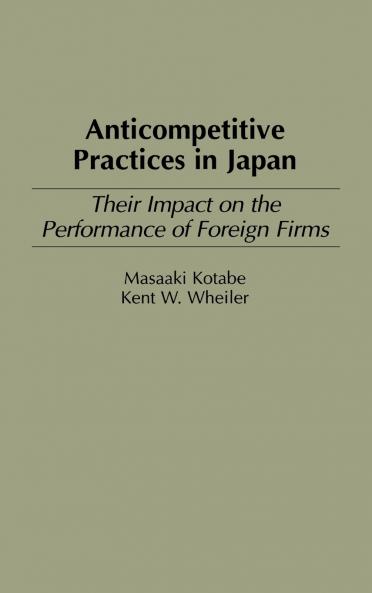 Anticompetitive Practices in Japan