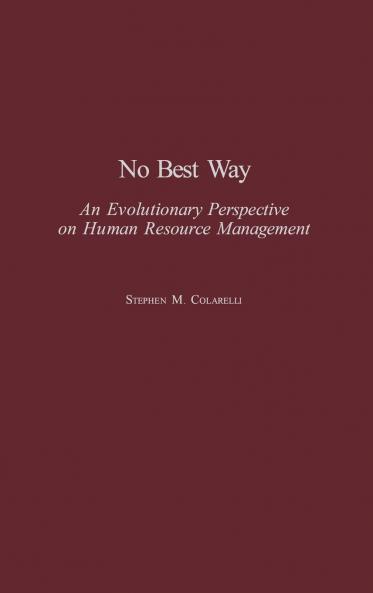 No Best Way