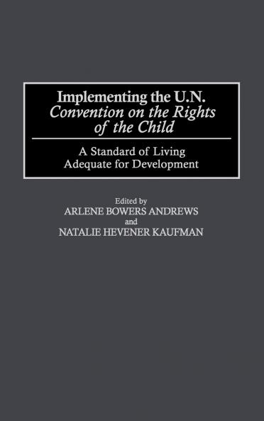 Implementing the Un Convention on the Rights of the Child
