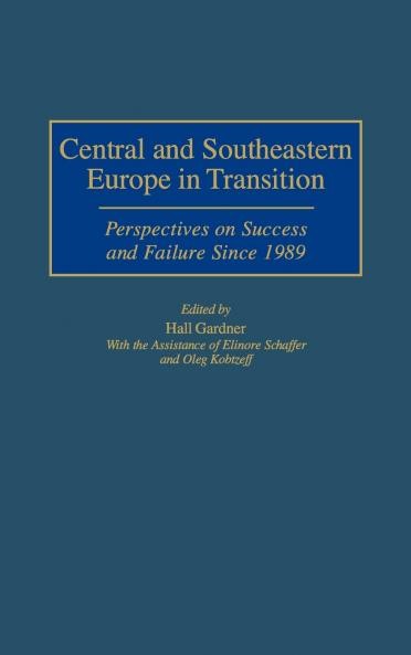 Central and Southeastern Europe in Transition