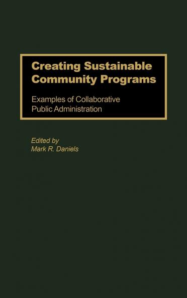 Creating Sustainable Community Programs