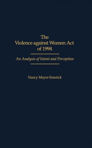 The Violence Against Women Act of 1994