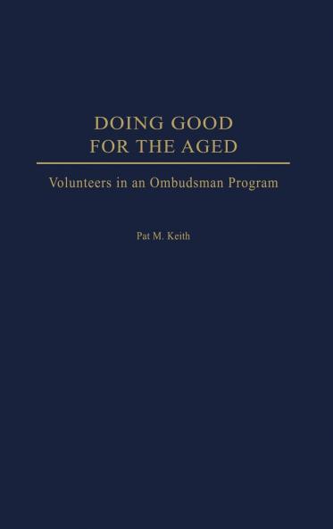 Doing Good for the Aged