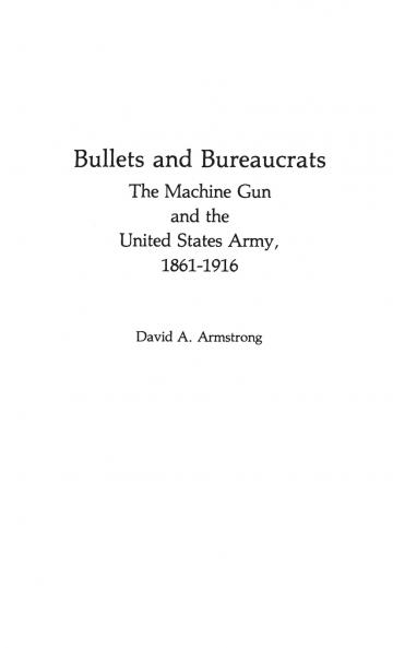 Bullets and Bureaucrats