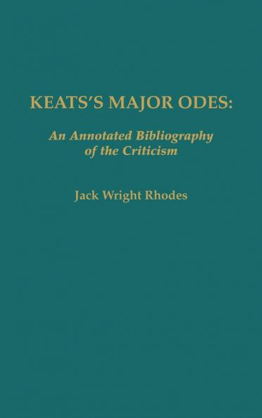 Keats's Major Odes