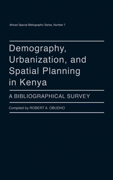 Demography Urbanization and Spatial Planning in Kenya