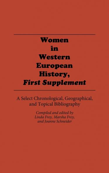 Women in Western European History First Supplement