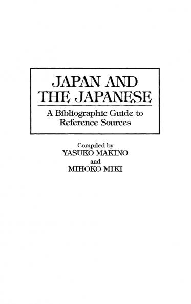 Japan and the Japanese