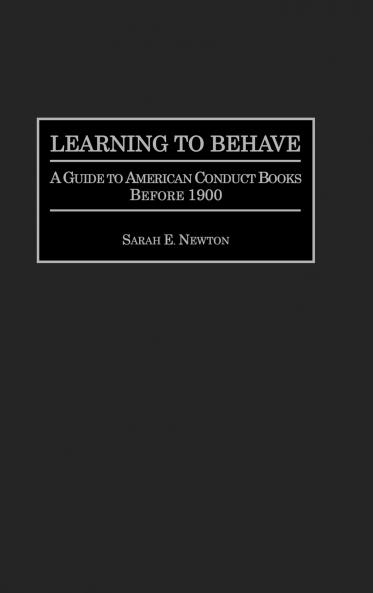 Learning to Behave