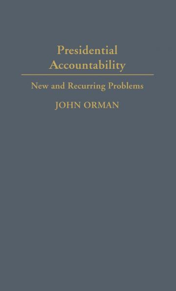 Presidential Accountability