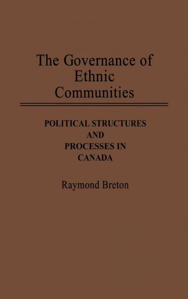 The Governance of Ethnic Communities