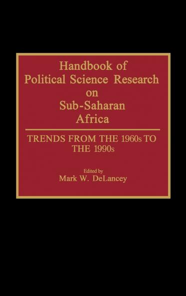 Handbook of Political Science Research on Sub-Saharan Africa