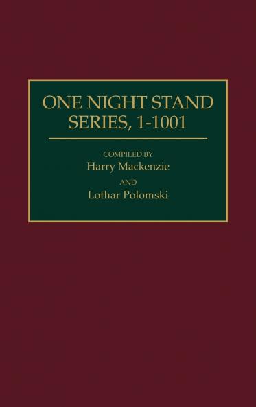 One Night Stand Series 1-1001