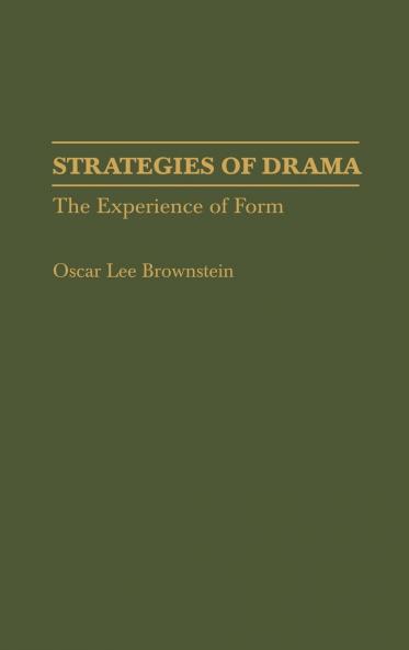 Strategies of Drama