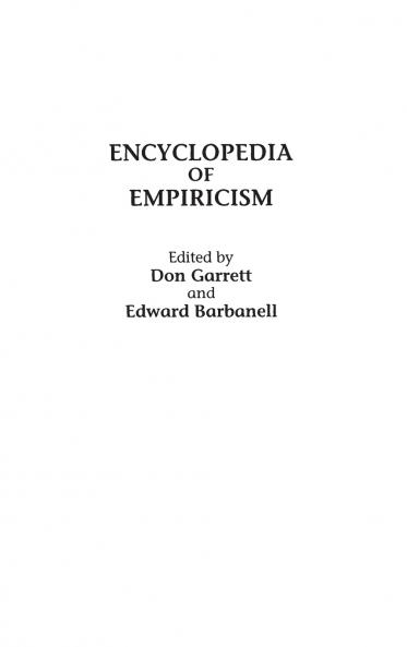 Encyclopedia of Empiricism