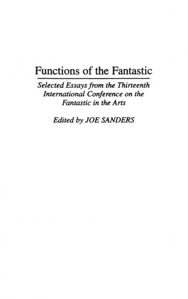 Functions of the Fantastic