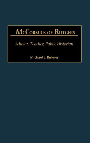 McCormick of Rutgers