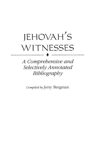 Jehovah's Witnesses